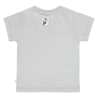 Babyface baby boys T-shirt short sleeve light grey