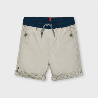 Mayoral Sand short with contrast waist