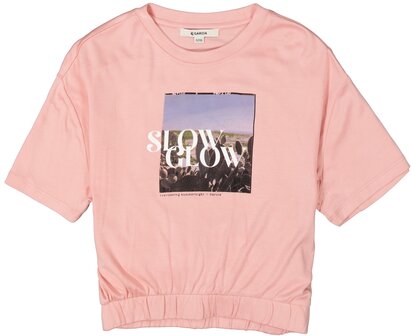 Garcia old pink T-Shirt met print
