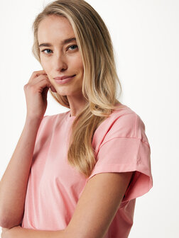 Mexx FAY Basic oversized tee Light Coral