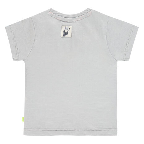 Babyface baby boys T-shirt short sleeve light grey