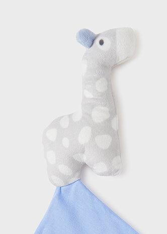 Mayoral knuffeldoek giraf blue