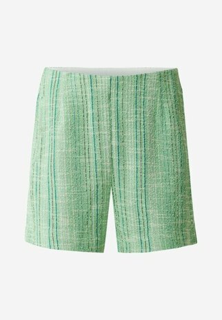 Mexx Summer boucle shorts with welt Bright Green