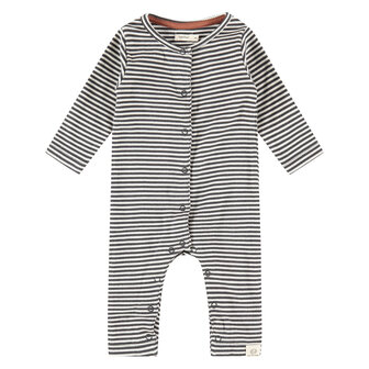 Babyface baby suit ebony stripes